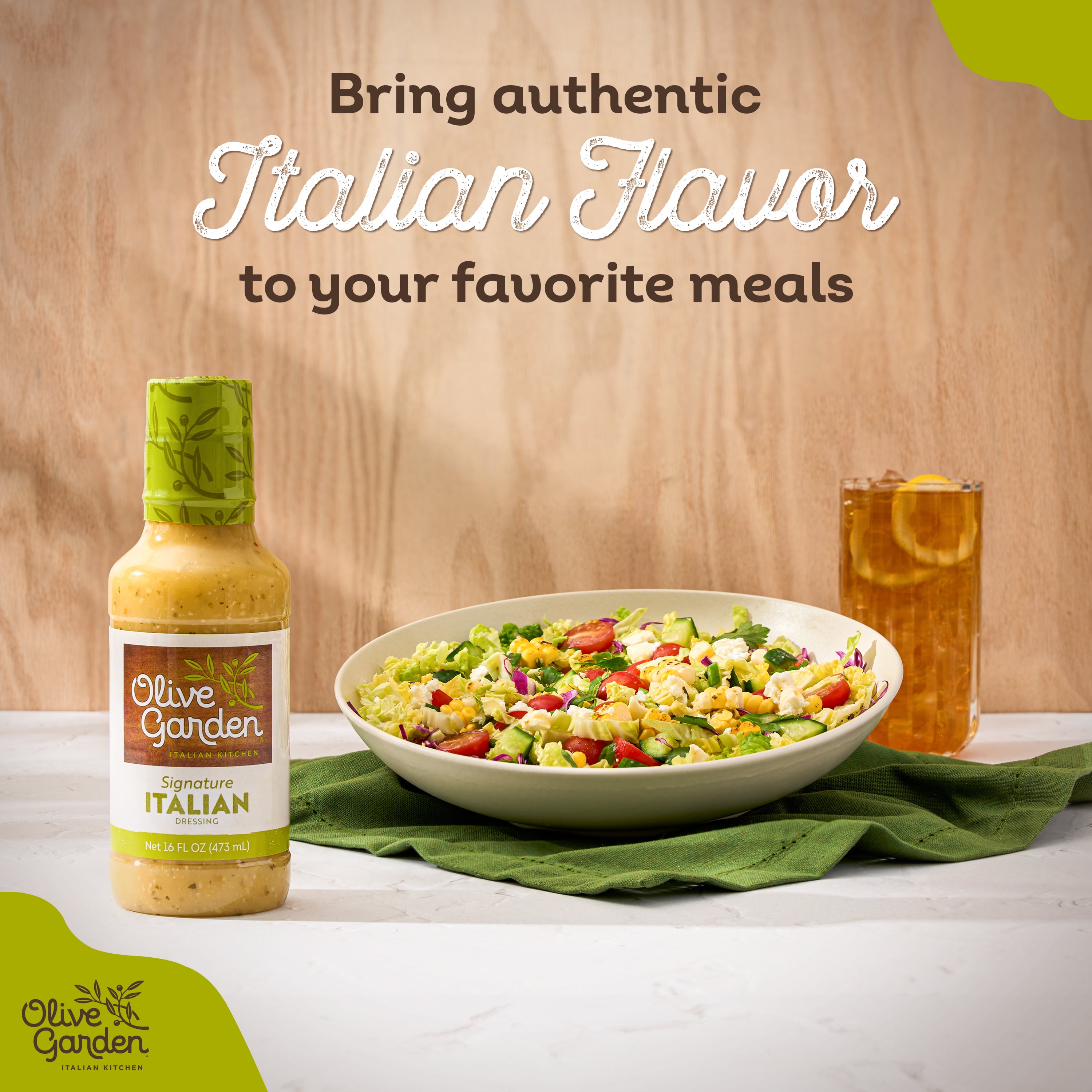 Olive Garden Signature Italian Dressing 16 fl. oz. Bottle