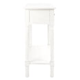 thumbnail image 3 of SAFAVIEH Primrose Distressed White Wood Console Table with Drawer (35.5 in. W x 13 in. D x 29.5 in. H), 3 of 7