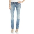 thumbnail image 1 of Silver Jeans Women's Tuesday Low Rise Slim Bootcut Jean, Indigo, 28x31, 1 of 2