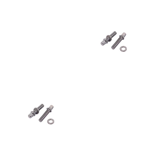 Yuarrent Juego de 2 uds. De tornillos para batería, accesorio de Hardware profesional, juego de música, roscada, tornillo de montaje, Como se muestra 34.5 mm 2piezas