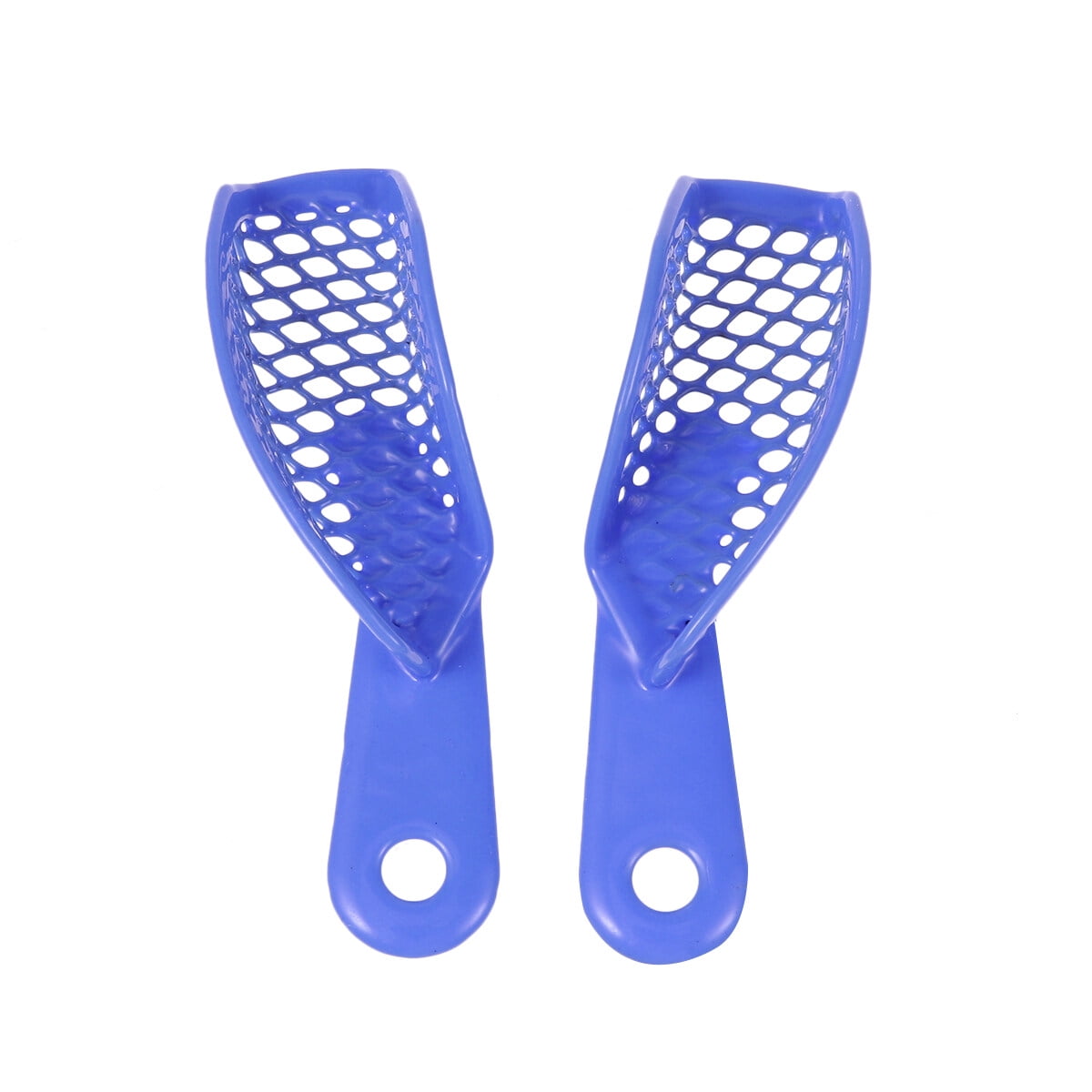 Dental tray 2pcs Dental Disposable Trays Plastic Impression Trays