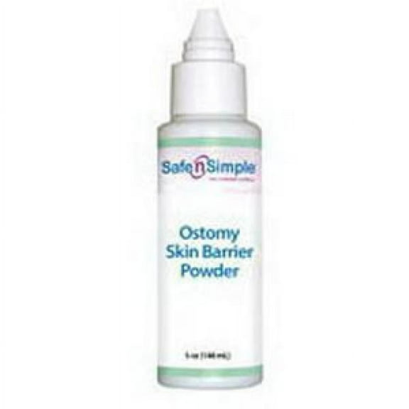 Safe n'Simple Ostomy Skin Barrier Powder, 5 oz. Bottle, 1 Count