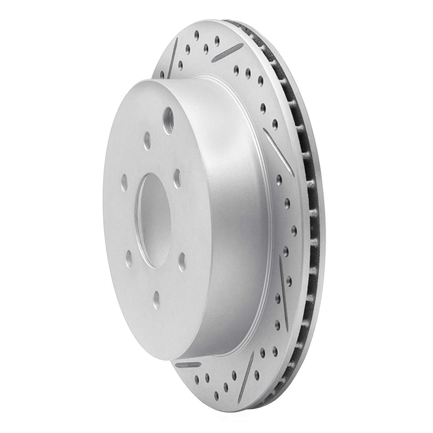 Dynamic Friction Company 830-67094L DFC Geoperformance Rotor - Drilled and Slotted