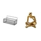 thumbnail image 1 of Organizador De Pared De Metal Para Baño, Cesta De Almacenamiento De Alambre, Estantes Flotantes, Decoración Para Mesa, Sala De Estar, Estantería De Oficina, Estatua De Pensador Abstracto, 1 of 8