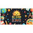 thumbnail image 3 of Inspirational Motivational Quote Banner with Sun Globe Pencils and Books Background Decor for Classroom Party Event School Decorations Celebration Gathering, 3 of 8