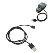 Magnetic Charger Charging Cable 2-Pins For Smart Watch w/Magnetic-