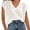 White, variant on WQD Women’s Tropical Hawaiian Shirt Floral Print Button Up Short Sleeve Tops Summer Casual Beach Holiday Vacation Blouses Lightweight