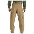 thumbnail image 2 of 5.11 Work Gear Men's Active Work Pants, Superior Fit, Double Reinforced, 100% Cotton, Coyote, 34W x 30L, Style 74251ABR, 2 of 2