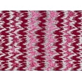 thumbnail image 2 of Zelouf Zig Zag 2 Tone Sequins On Single Span  , Sewing, DIY, Crafts Fabric by the Yard, Cherry, 3 Yard, 2 of 2