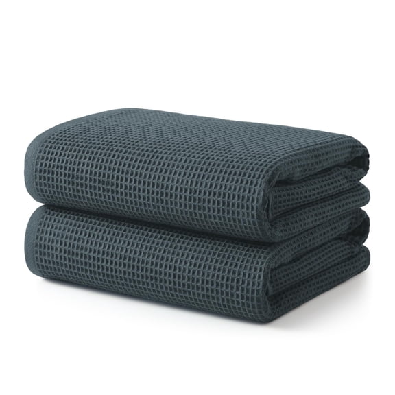 Bath Towel Set of 2, 100% Cotton Lightweight & Quick-Dry Bath Towels, Ultra-Absorbent and Breathable,for the Bathroom, Gym, and Travel