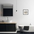 thumbnail image 3 of Stupell Industries Farmhouse Cottage Florals in Bathtub Black Framed Giclee Art, 12 x 12, by Janet Tava, 3 of 7