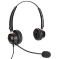 thumbnail image 1 of Telephone Headset, 3.5mm Interface Long Use Lightweight Office Headset  for Communication for Business, 1 of 7