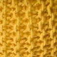 thumbnail image 5 of GDF Studio Plush Cotton Pouf, Yellow, 5 of 7