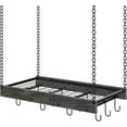 thumbnail image 1 of Hanging Pot Rack Ceiling Wall Mounted Pot Rack for Kitchen Industrial Style Pot Hanger with Hooks Cookware Storage Organizer for Pots and Pans Rustic and TPRBFC, 1 of 7