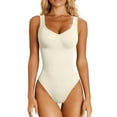 thumbnail image 1 of Body moldeador de moda para mujer, ajustado, informal, liso, mono de yoga, pantalones cortos, corsé, mono para mujer, 1 of 3