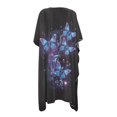 thumbnail image 2 of HELLHERO Butterflies Night Sky Long Kimono Swimsuit Cover Up Breathable High Quality Fabrics Quick Dry Bathing Suit Cover Up, 2 of 6