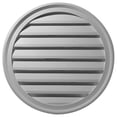 thumbnail image 1 of 36 in. W x 36 in. H Round Gable Vent Louver, Functional, 1 of 1