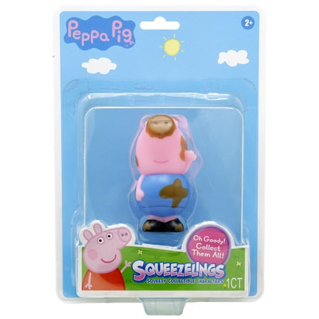 Peppa Pig Squeezelings George Vinyl FIgure (Muddy)