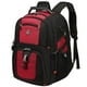 thumbnail image 1 of Mochila de viaje para portátil SHRRADOO, extra grande, 50 L, roja, 17 pulgadas, 1 of 7