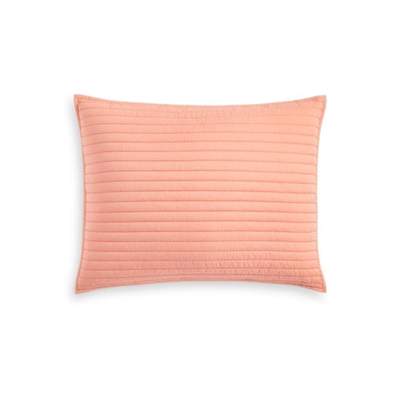 Martha Stewart Collection Washed Rice Stitch Bedding Sham