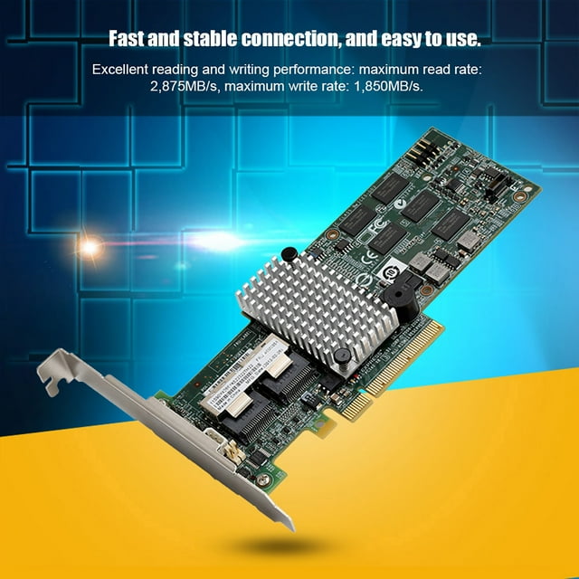 Server Array for LSI 46M0851 6G PCIe X8 Array, M5015 Megaraid Smart Array PCI-E 2.0 X8 for Array Card for Server Array