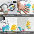 thumbnail image 4 of Non Slip Door Mat, Gnomes Summer Fast Drying Bath Tub Mats, Absorbent Bathroom Rugs Entrance Welcome Mat, Bath MatS for Tub, Floor, Home, Kitchen, Hotel,16x24in, 4 of 6