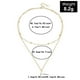 thumbnail image 4 of Collar de perlas para las mujeres Dainty Gold Necklace Prom Pearl Choker Layered Necklaces Jewelry Gifts for Girls Vintage Double Pearl Pendant Necklace, 4 of 7