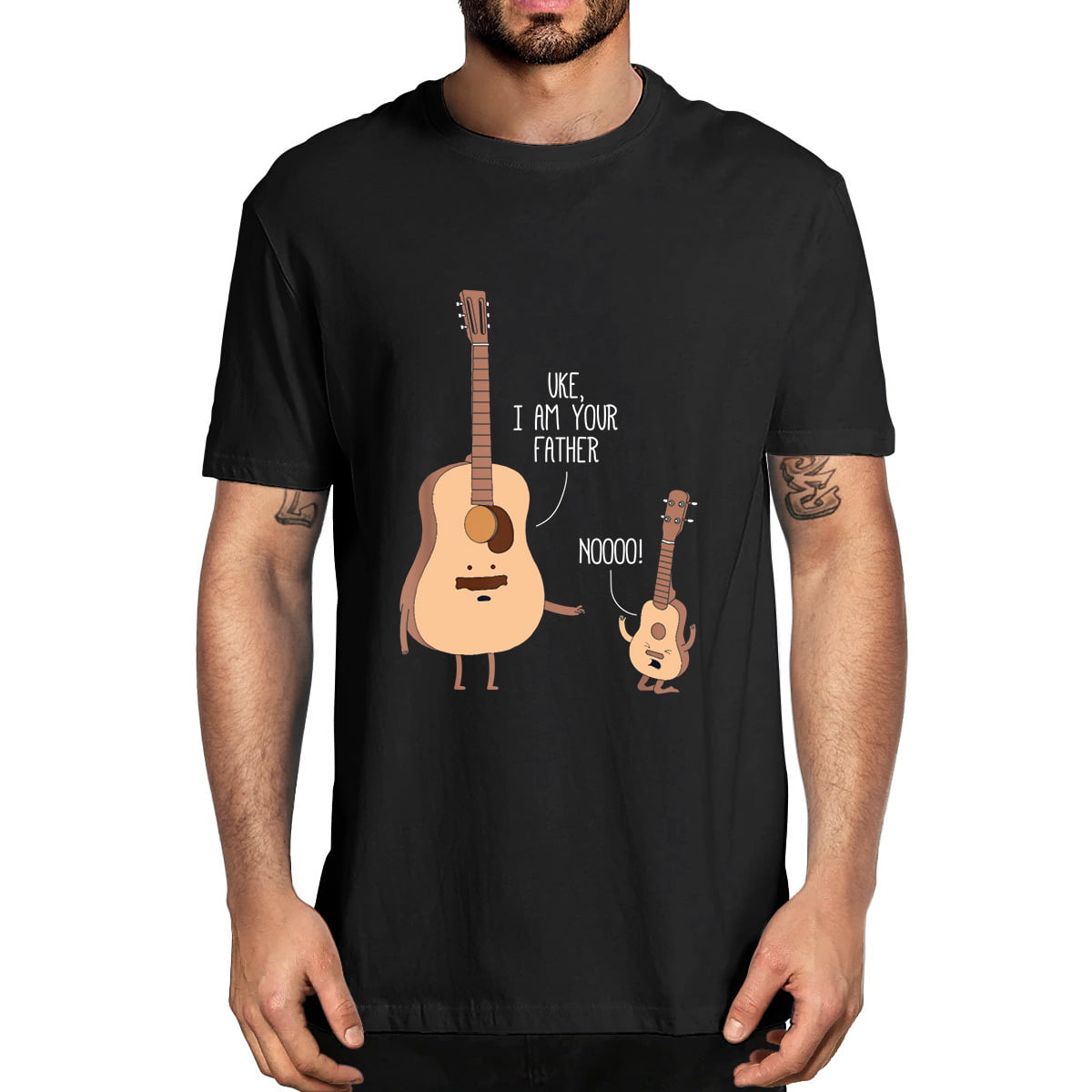 Funny Ukulele Music Accessories for Players Maglietta Place Uke Here 