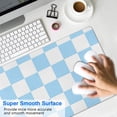 thumbnail image 4 of Make Your Desk Stand Out with Our Pastel Checkered Desk Mat - Aesthetic Office Decor, Extra Large Mouse Pad, Laptop Pad, Game Mat, Measures 31.5x11.8in., 4 of 7