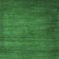 thumbnail image 1 of Ahgly Company Indoor Square Abstract Emerald Green Modern Area Rugs, 4' Square, 1 of 4