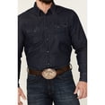 thumbnail image 4 of Blue Ranchwear Men's Heavyweight Dark Wash Denim Snap Western Shirt Dark Blue Medium, 4 of 5