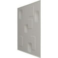 thumbnail image 4 of Ekena Millwork 19 5/8"W x 19 5/8"H Avila EnduraWall Decorative 3D Wall Panel, Universal Aged Metallic Weathered Steel (12-Pack for 32.04 Sq. Ft.), 4 of 6