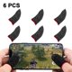 thumbnail image 1 of Protectores de dedos para juegos, protector de pulgar para juegos móviles [3 pares], 1 of 5