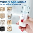thumbnail image 6 of MOQIN 15s Heat up Mini Travel Steamer, Easy Care Sunshine Steamer Cordless, Hand Held Steamers for Clothes, Portable Steamer Travel, Dehumidifiers for Home, 6 of 9