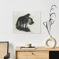 thumbnail image 6 of Lsque Double Exposure Cat Forest Print Wall Art – Decorative Picture for Living Room, Bedroom, and Office (Horizontal), 6 of 6
