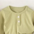 thumbnail image 4 of OJSFQUFP Boys Girs Thermal Underwear Set Soft Winter Thermal Top and Bottom Long Cotton Base Layer, 4 of 4