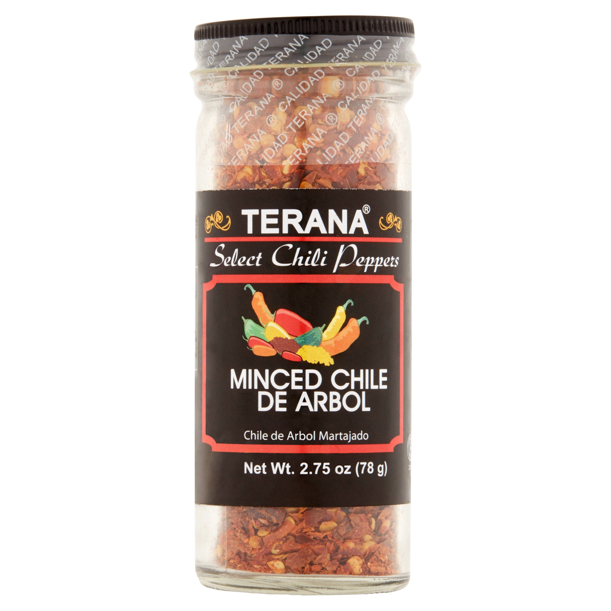 Terana Minced Chile de Arbol, 2.75 oz