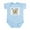 Sky Blue, variant on CafePress - Eat ... Sleep ... PRETZELS Infant Bodysuit - Baby Light Bodysuit, Size Newborn - 24 Months