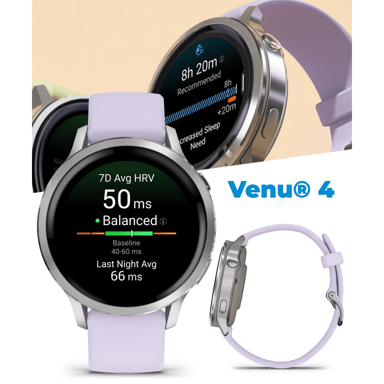 Garmin Venu 4 - 41mm AMOLED Advanced Health & Fitness GPS