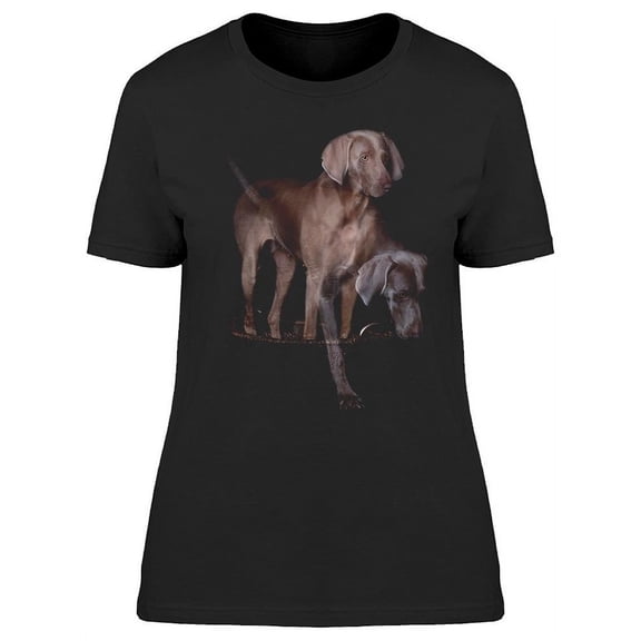 Weimaraner Walks Out Of His Body T-Shirt Women -Image by Shutterstock, Female x-Large