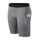 thumbnail image 1 of Ceisia Men's Compression Shorts with Side Pocket High Waist Elastic Breathable Athletic Workout Shorts Gifts, 1 of 4