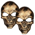 thumbnail image 1 of Máscaras de Terror VentDepot SkullBronze 2Pzas 16x24.5cm Poliéster Bronce, 1 of 2