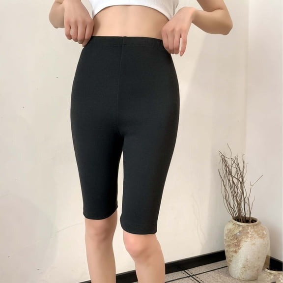 Asgosdo Women Warm Long Johns Thick Fleece Warm High Waisted Pants for Winter Snow, Black