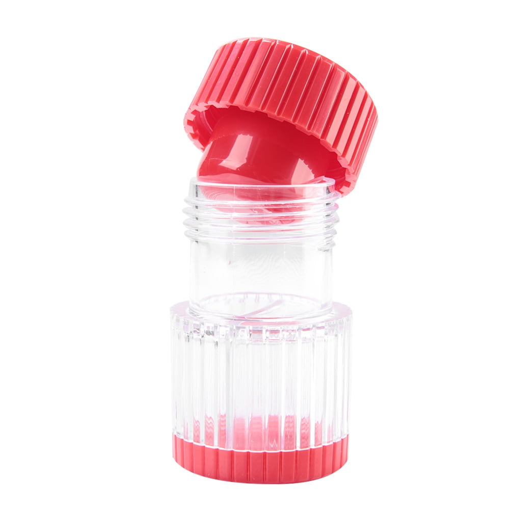 Domqga Portable Lightweight Pill Crusher Pill Container Pulverizer for