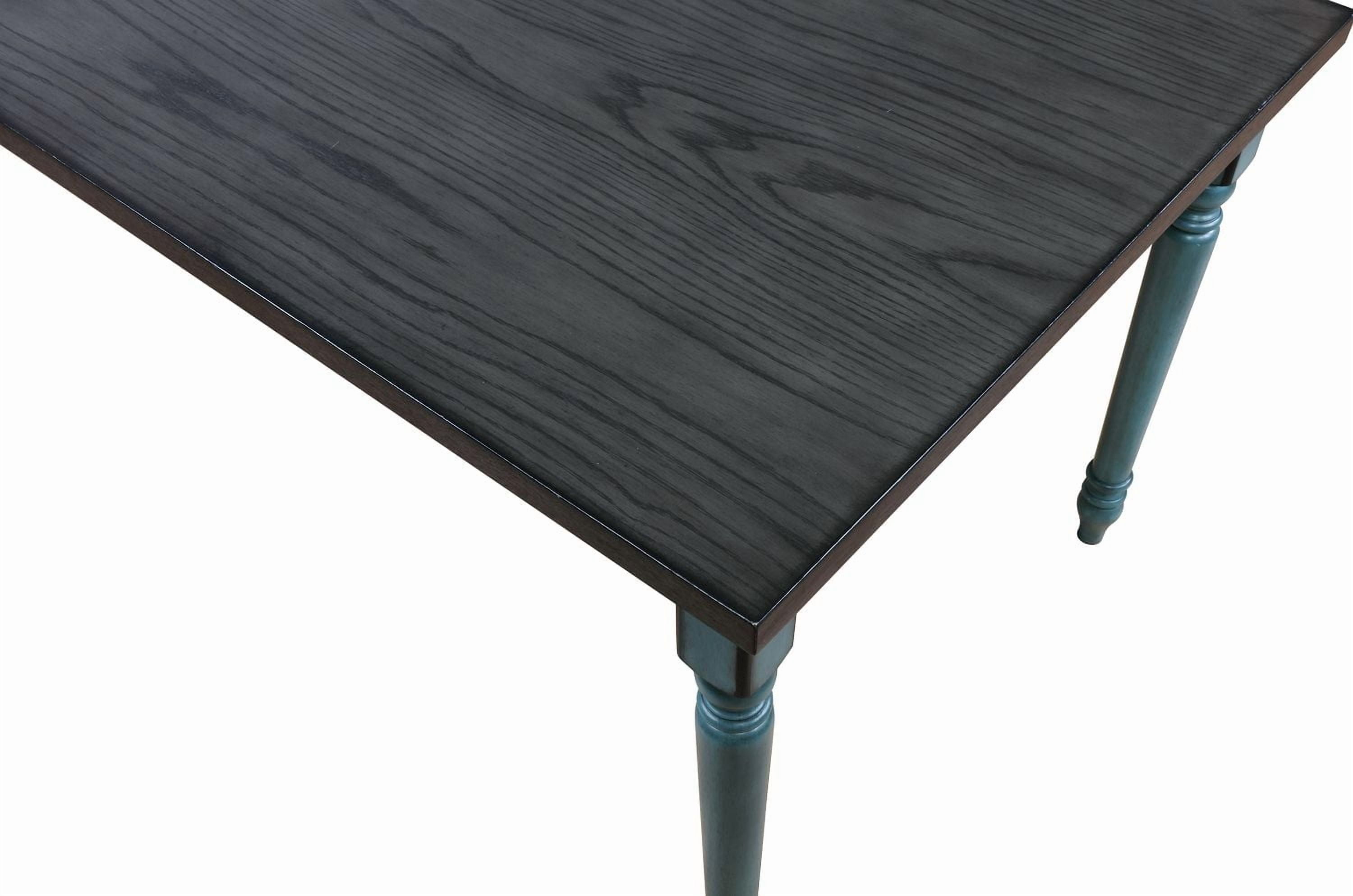 Weston Dining Table, Teal