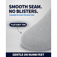 thumbnail image 6 of Special Essentials Diabetic Socks Ankle for Men & Women – 12 Pairs of Non-Binding Moisture-Wicking Neuropathy Socks, 6 of 7