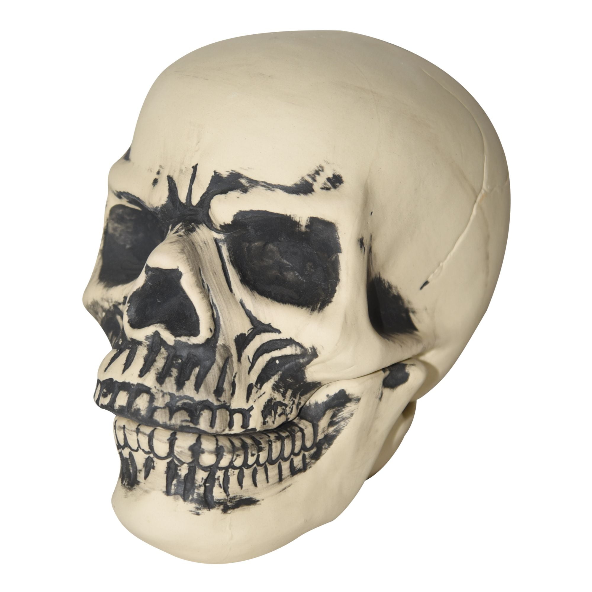 Halloween Home Wear Black Skull /& Bones Felt Table Runner 14x36 inch NWT