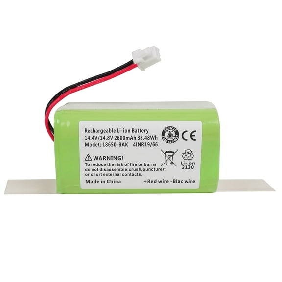 RVBAT850 Battery Replacement for Shark Robot Vacuum Cleaners (2 - Prong Connector )