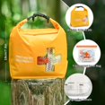 thumbnail image 3 of Waterproof First Aid Kit with Emergency Supplies for Kayaking, Camping & Outdoor Activities - Yellow, 3 of 8