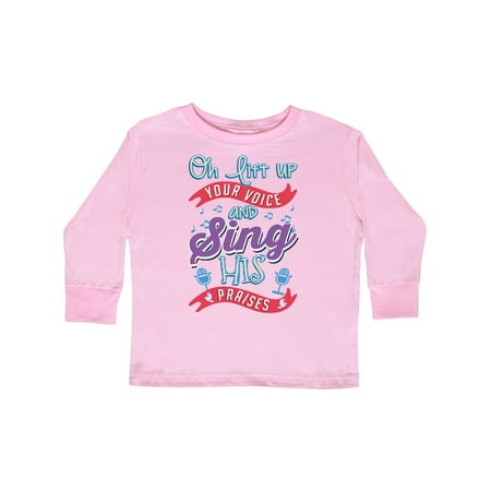 

Inktastic Christian Church Choir Singer Gift Toddler Toddler Girl Long Sleeve T-Shirt